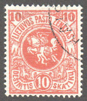 Lithuania Scott 40 Used - Click Image to Close
